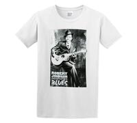 Robert Johnson The Complete Recordings Men's T-Shirt Unisex White Cotton Hip Hop Print tee Shirts 3XL