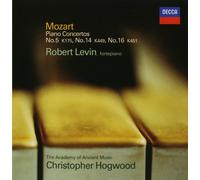 Robert Levin Mozart:Piano Concertos Nos. 5, 14, 16 (CD) (Importación USA)