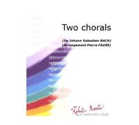 ROBERT MARTIN BACH J.S. - FAURE P. - TWO CHORALS
