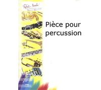 ROBERT MARTIN BROUQUIERES J. - PICE POUR PERCUSSION
