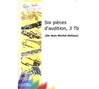 ROBERT MARTIN DEFAYE J.M. - SIX PICES D'AUDITION, 3 TROMBONES