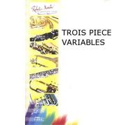 ROBERT MARTIN DEFAYE J.M. - TROIS PIECE VARIABLES