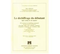 Robert Martin dijoux - dchif cuestión Du dbutant Teoría y PEDAG ogik Oboe