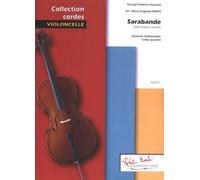 ROBERT MARTIN HAENDEL G.F., MAFFI M.E. - MAFFI M.E. - SARABANDE EXT. SIX SUITE POUR CLAVECIN POUR QUATRE VIOLONCE Classical sheets Cello