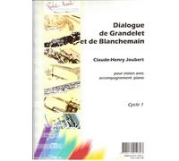 Robert Martin Joubert C.H. - Dialogue de grandelet et de Blanche MAIN clásica de la fragancia Violín