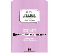 ROBERT MARTIN KLOSE H. - TROIS DUOS CONCERTANTS