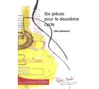 Robert Martin Lemaire - Six Pices pour le deuxime Cycle Teoría y PEDAG ogik Guitarra acústica