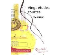 Robert Martin Marie D. - vingt Etudes Courtes clásica de la fragancia Guitarra