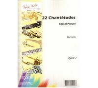 ROBERT MARTIN PROUST P. - 22 CHANTETUDES FOR CLARINETS
