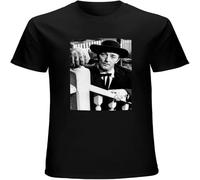 Robert Mitchum Love Hate Hollywood Star Film Movie Noir Sinr Actor Unisex T-Shirt Shirt Men's Top tee Black L