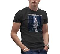 Robert Pattinson Shirt This is The Skin of a Killer Bella Camiseta De Hombre Negra Size M