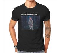 Robert Pattinson Twilight T-Shirts Men Cotton T Shirt This Is The Skin of A Killer Bella Edward Cullens Short Sleeve tee Size M