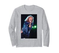 Robert Plant de Led Zeppelin en Vivo en Wembley 1992 Manga Larga