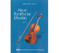 Robert Pracht: Partituras Etüden op.15 Band 1 - 47 Etüden en primera capa - Edición para viola (notas)