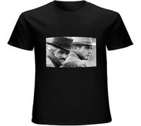 Robert Redford Butch Cassidy and The Sundance Movie Fan Unisex tee Casual Graphic Tops Men's T Shirt Black L