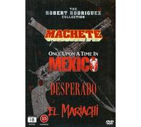 Robert Rodriguez Collection - 4-DVD Boxset ( Machete / Once Upon a Time in Mexico (Desperado 2) / Desperado / El Mariachi ) ( Machete / Lege [ Origen Sueco, Ningun Idioma Espanol ]