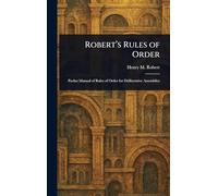 Robert's Rules of Order