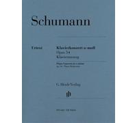 Robert schumann : concerto pour piano en la mineur op. 54 - avec doigtes - reduction pour piano: erste praktische Notenausgabe
