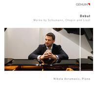 Avramovic – Schumann, Chopin, Liszt – Obras para piano – Walter Genuin