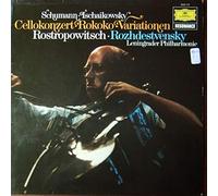 Robert Schumann - Robert Schumann / Pyotr Ilyich Tchaikovsky / Mstislav Rostropovich / Gennadi Rozhdestvensky / Leningrad Philharmonic Orchestra - Cellokonzert o Rokoko - Variationen - Deutsche Grammophon - 2535 112