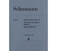 Robert schumann : scenes d'enfants op. 15 et album pour la jeunesse op. 68