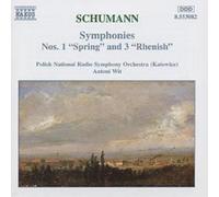 Robert Schumann Symphonies Nos. 1 'Spring' and 3 'Rhenish (CD) (Importación USA)
