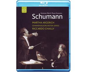 Robert Schumann - Symphony No.4 / Piano Concerto [Reino Unido] [Blu-ray]