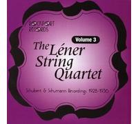 Robert Schumann - The Lener String Quartet Volume 3 - Schubert Octet in F Major Op. 166 for String Quartet, Clarinet, Bassoon, Horn & Bass / Schumann: String Quartet No. 1 Op. 41 No. 1 (recorded 1928 & 1936)