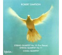Robert Simpson: String Quartet No. 10 (For Peace) / String Quartet No. 11 by Coull Quartet (1990-03-13)