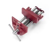 Robert Sorby Select Tornillo de Banco Carpintería con Liberación Rápida 180mm 7", Hierro Fundido Gris, 1900kg Fuerza de Sujeción, Mordaza para Banco con Tope Ajustable