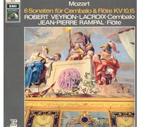 Robert Veyron-Lacroix - Mozart: 6 Sonaten für Cembalo & Flöte KV 10 - 15