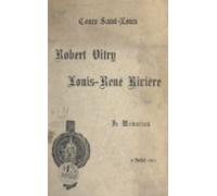 Robert Vitry Louis-rené Rivière (ebook)