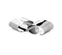 Robert Welch 2 Anillos servilletero Radford brillante acero inoxidable