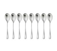 Robert Welch 8 Cucharillas de café Radford mate acero inoxidable