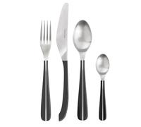 Robert Welch Cubertería Contour 24 piezas negro