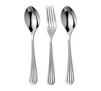 Robert Welch Cubiertos de servir Palm Bright 3 piezas Acero inoxidable