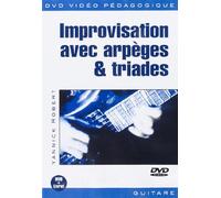 Robert Yannick Improvisation Avec Arpeges & Triades Gtr Dvd French [Francia]