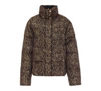 Roberto Cavalli Chaqueta Acolchada Reversible Estampado Leopard Jacquard - Female Chaquetas Verde 185 40