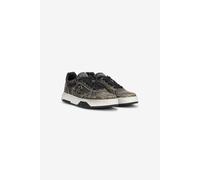 Roberto Cavalli Black Shoes Sneaker Monogram Rc - Male Zapatillas Black 44