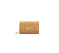 Roberto Cavalli - Bolso de Hombro con Cadena y Patrón de Pespunte - Bags - Mujer - Marrón - ONE SIZE -
