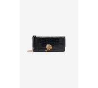 Roberto Cavalli Bolso De Mano Pochette Largo Roar Estampado Cocodrilo - Female Negro Unica