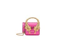Roberto Cavalli - Bolso para móvil con efecto serpiente y tigre - Bags - Mujer - Rosa - ONE SIZE -