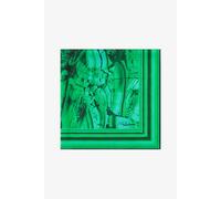 Roberto Cavalli Bufanda De Seda Con Estampado De Malaquita - Female Women's Days Verde Unica