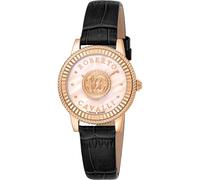 Roberto Cavalli by Franck Muller Reloj Analógico para Mujeres de Cuarzo con Correa en Cuero RV1L228L0021