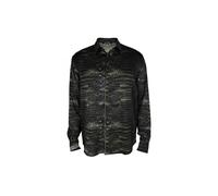 Roberto Cavalli - Camisa con estampado de caimán - Shirts - Hombre - Marrón - S -