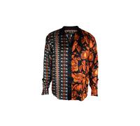 Roberto Cavalli - Camisa de seda con estampado Flower Bondage - Shirts - Hombre - Multicolor - XL -