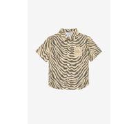 Roberto Cavalli Camisa Estampado Piel De Tigre - Male Bebe-niño (6m-3a) Marfil 09m