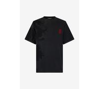 Roberto Cavalli Camiseta Con Monograma Rc Estilo Ideograma - Male Negro M