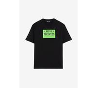 Roberto Cavalli Camiseta De Algodón Just Cavalli Con Logotipo - Male Negro Xxl