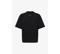 Roberto Cavalli Camiseta Negra Con Detalle Fabg - Male Camisetas Y Polos Negro S